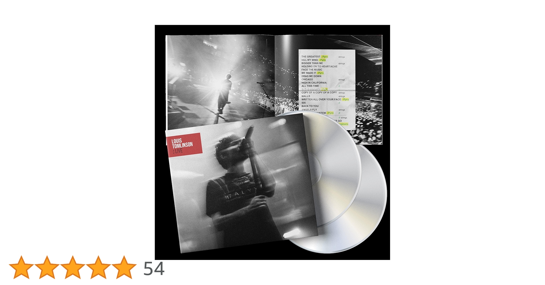 Amazon.co.jp: Live Louis Tomlinson: ミュージック